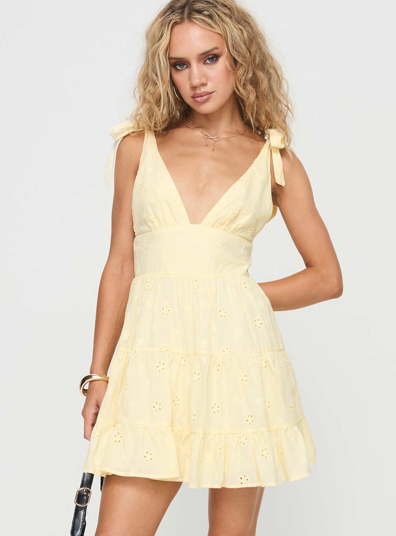 Gladis - Lemon Mini Dress