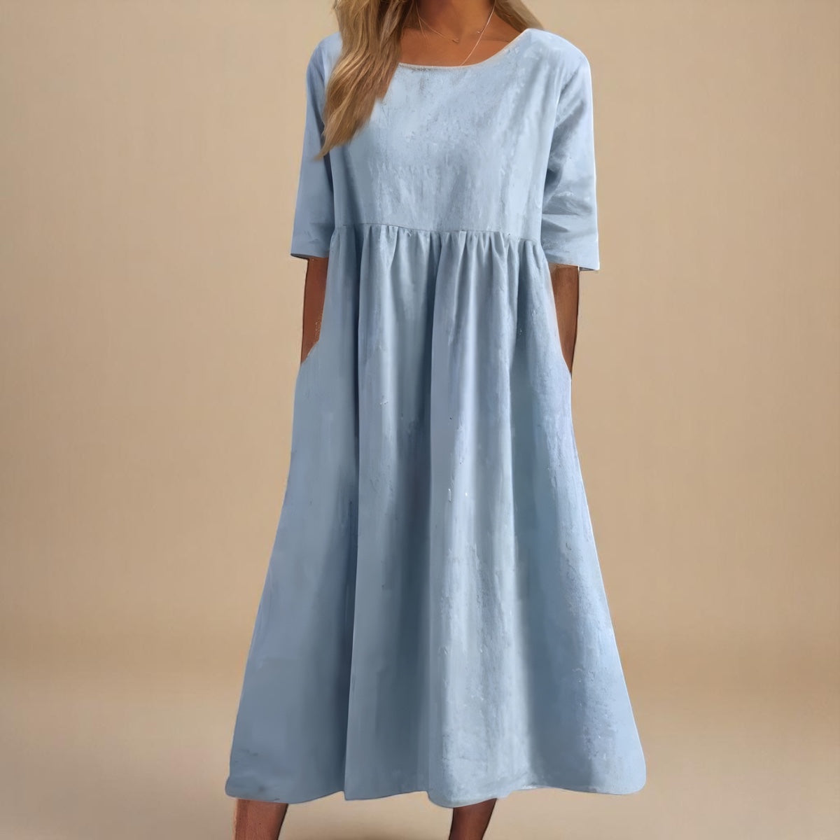 Morea - Airy Cotton Dress