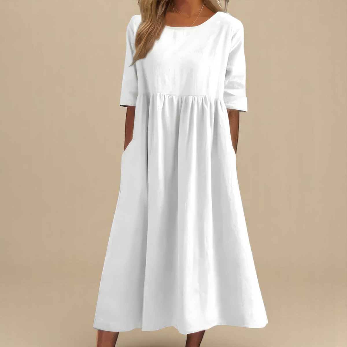 Morea - Airy Cotton Dress