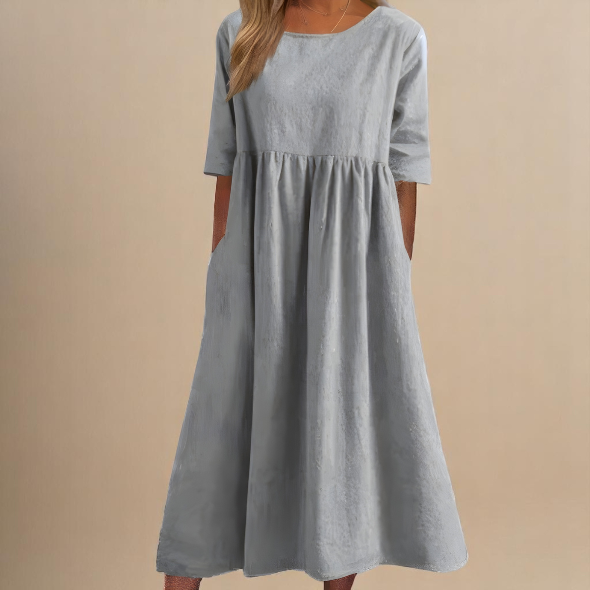 Morea - Airy Cotton Dress