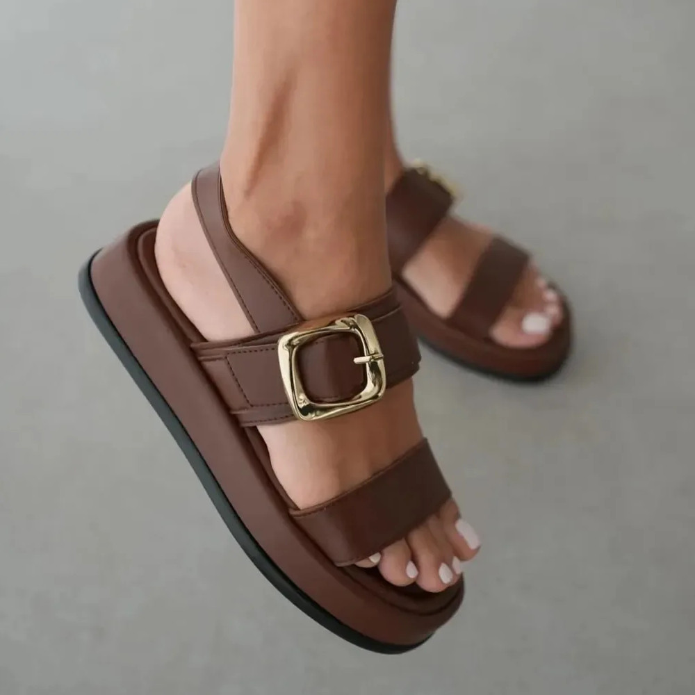 Amandine - Buckled Sandales
