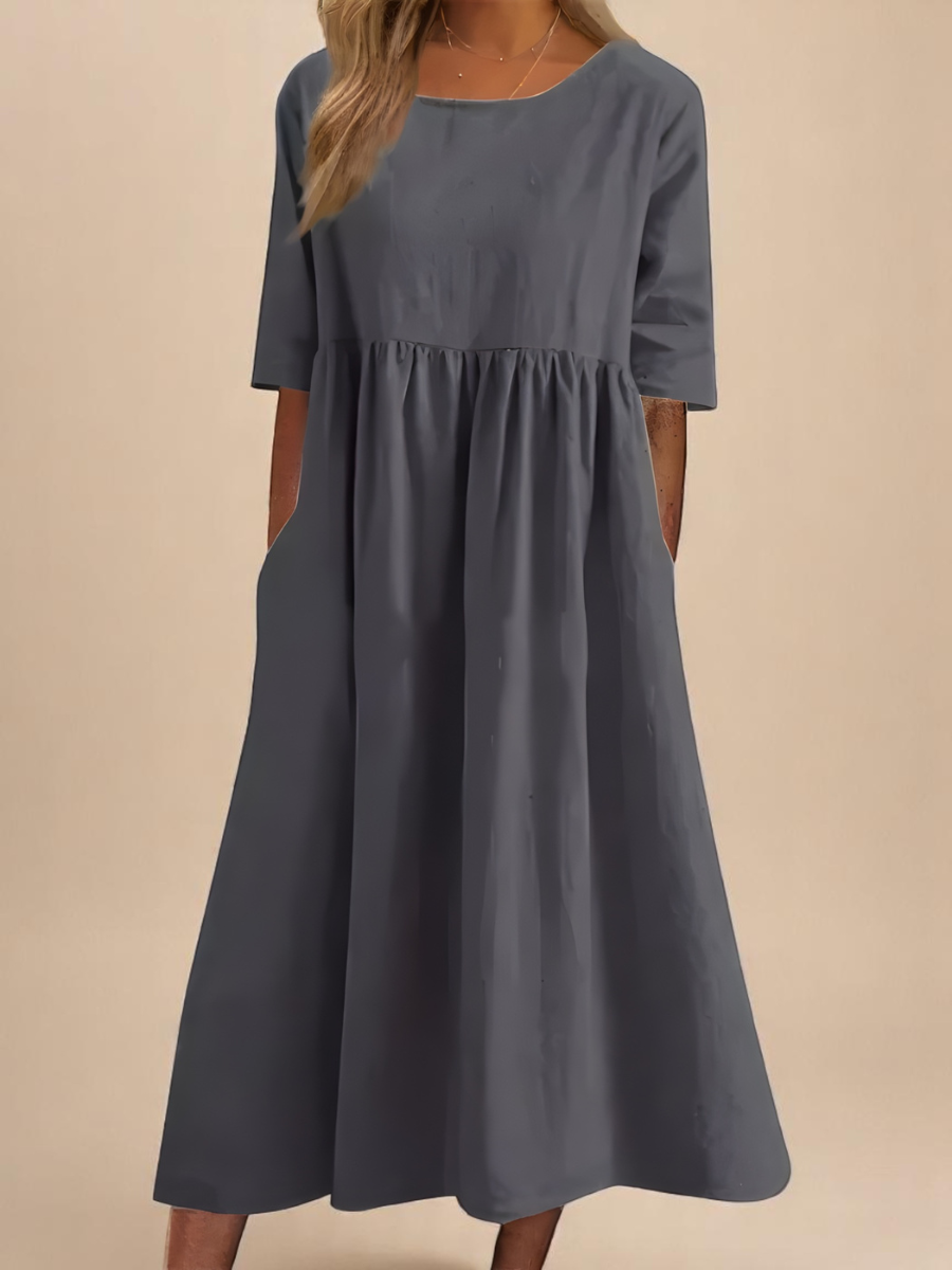 Morea - Airy Cotton Dress