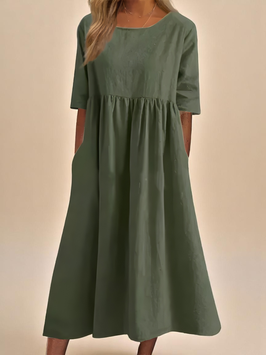 Morea - Airy Cotton Dress