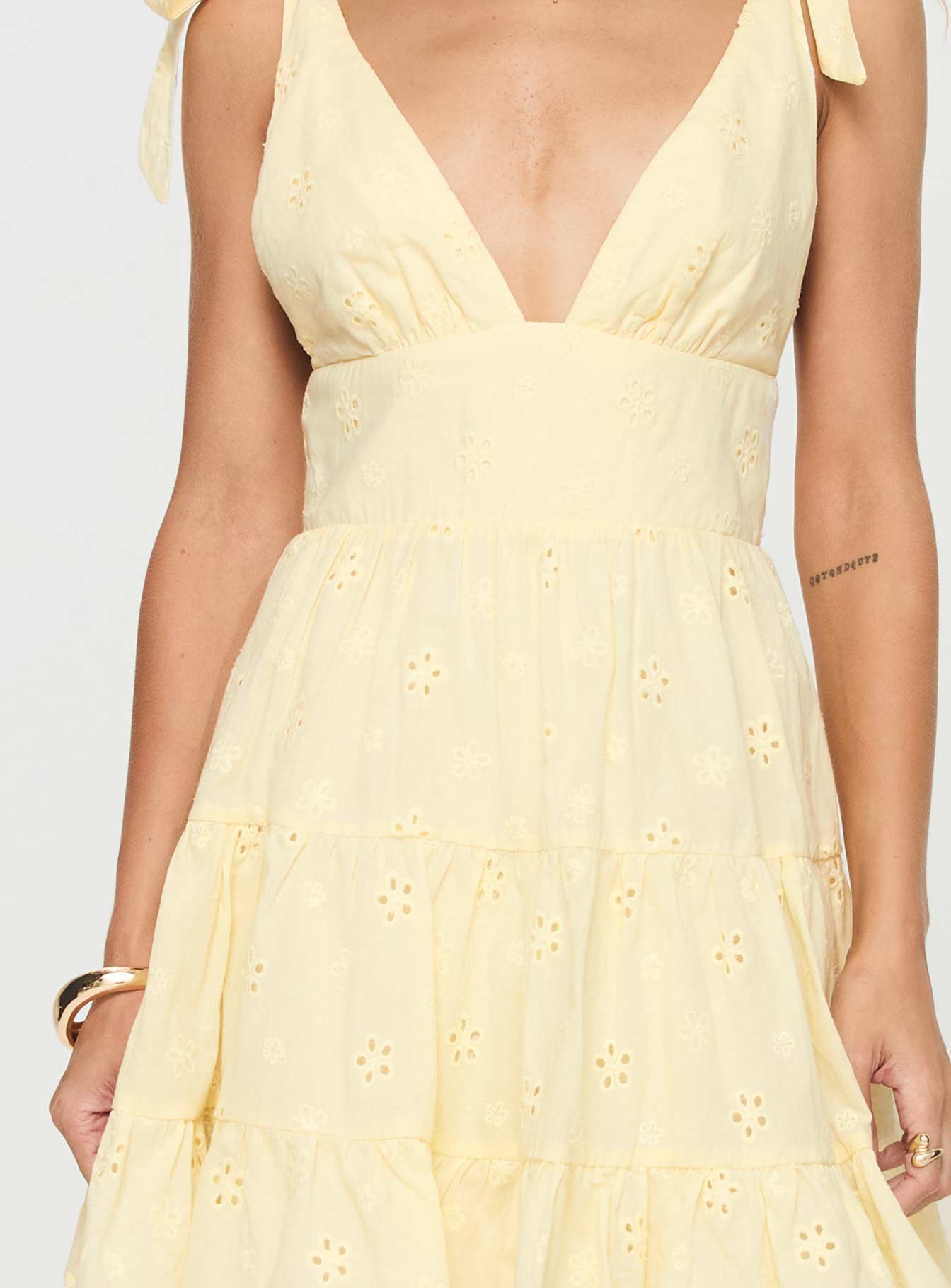 Gladis - Lemon Mini Dress
