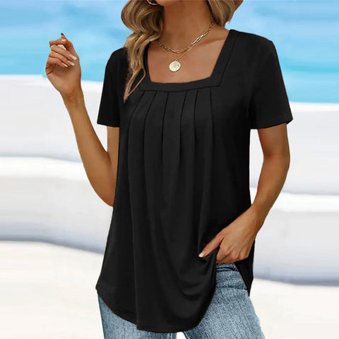 Amanda - Pleated Top