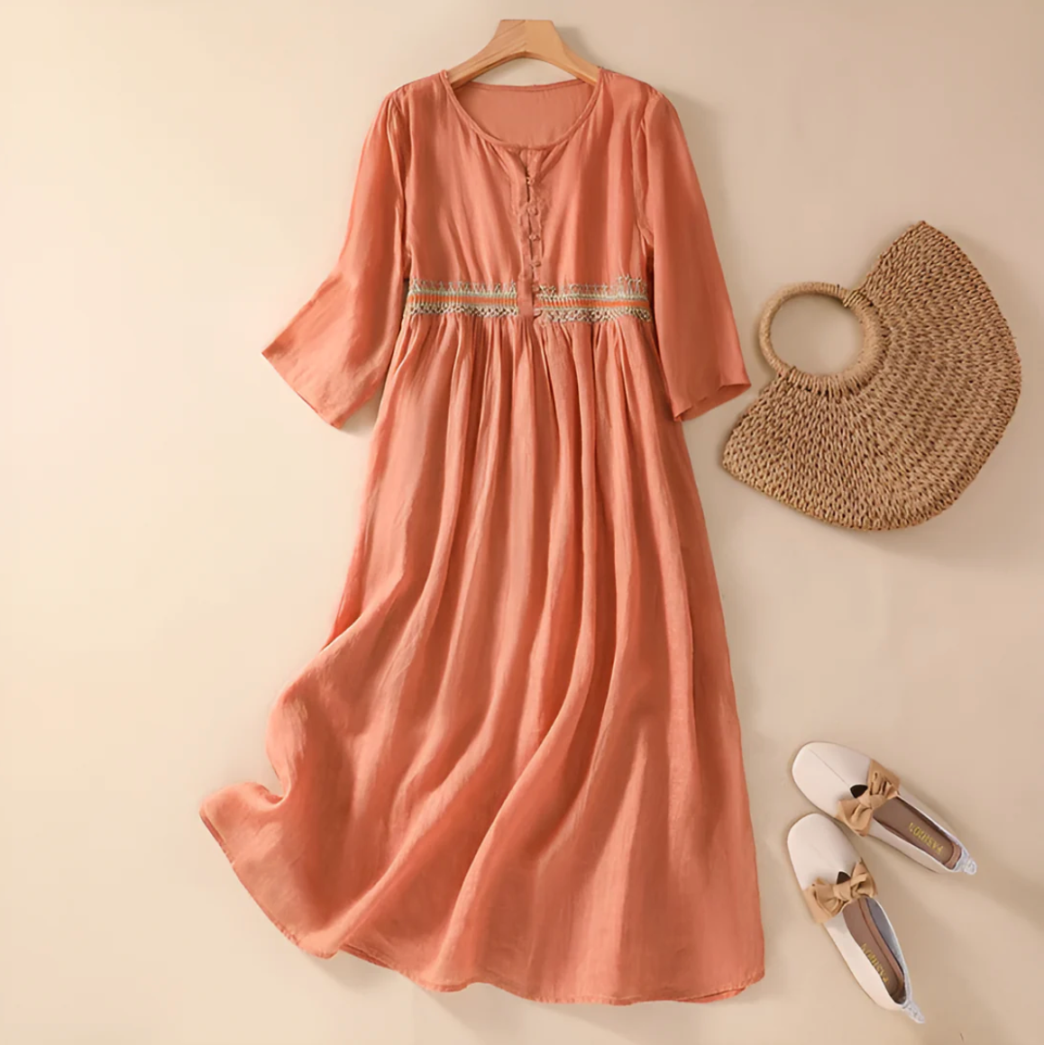 Matisse - Broderet Maxi Dress