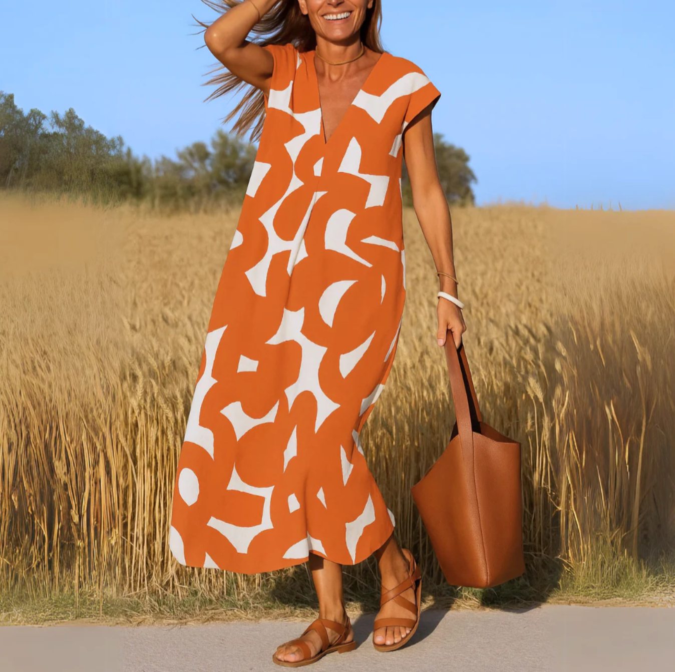 Valérie - Robe à Motif