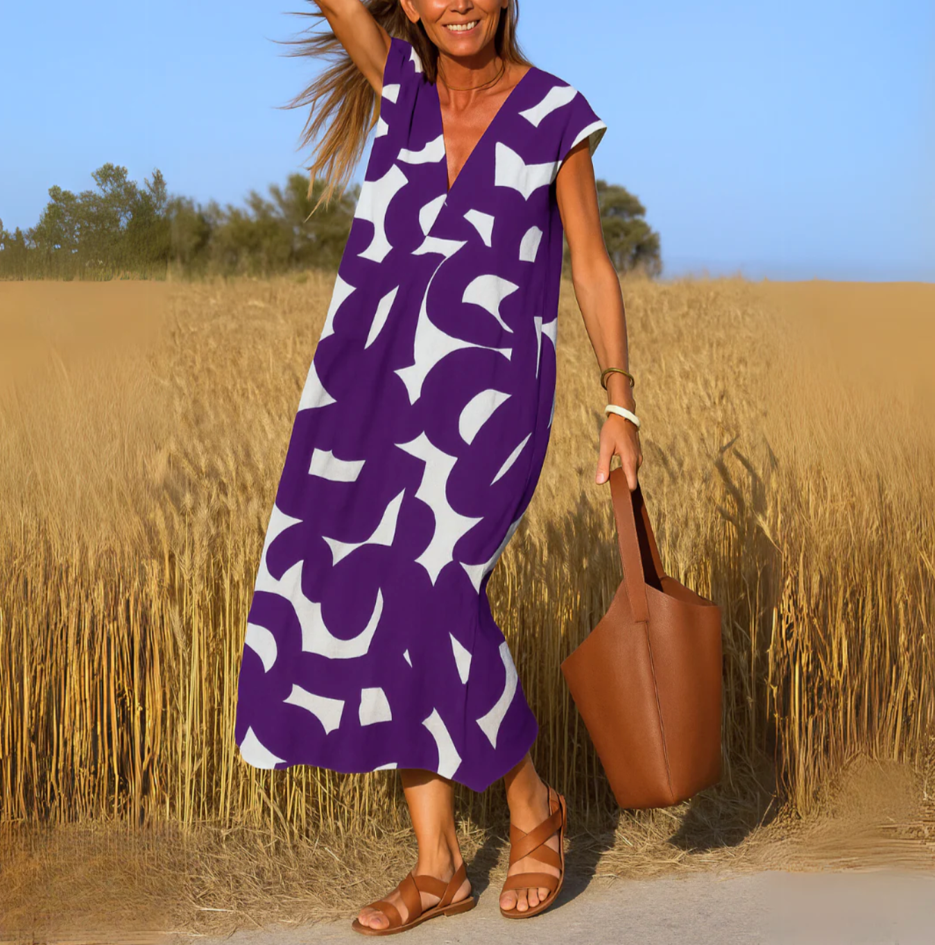 Valérie - Robe à Motif