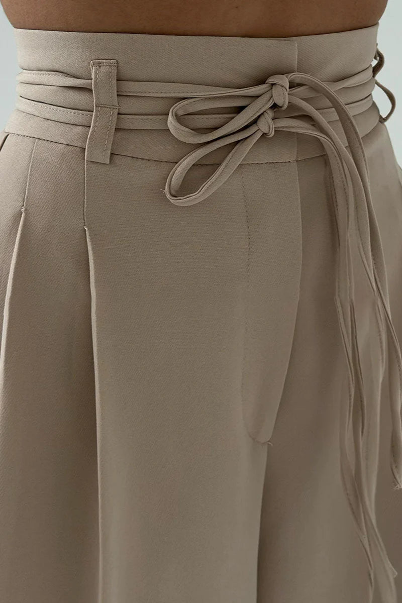 Sophia - Pleated pants