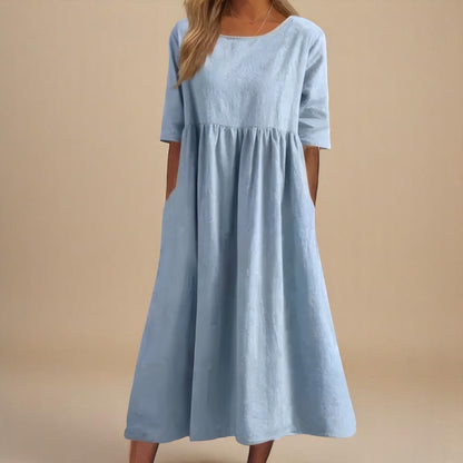 Morea - Airy Cotton Dress