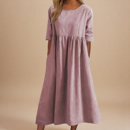 Morea - Airy Cotton Dress