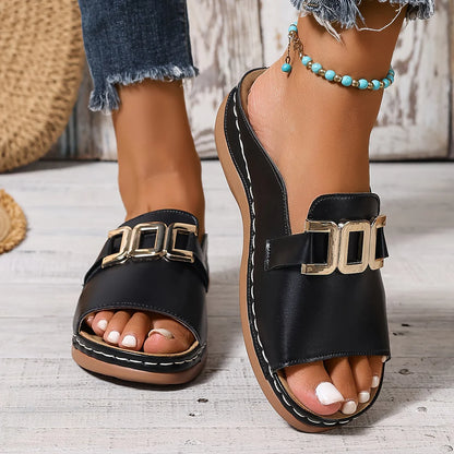 Ilona - Wedge Sandals