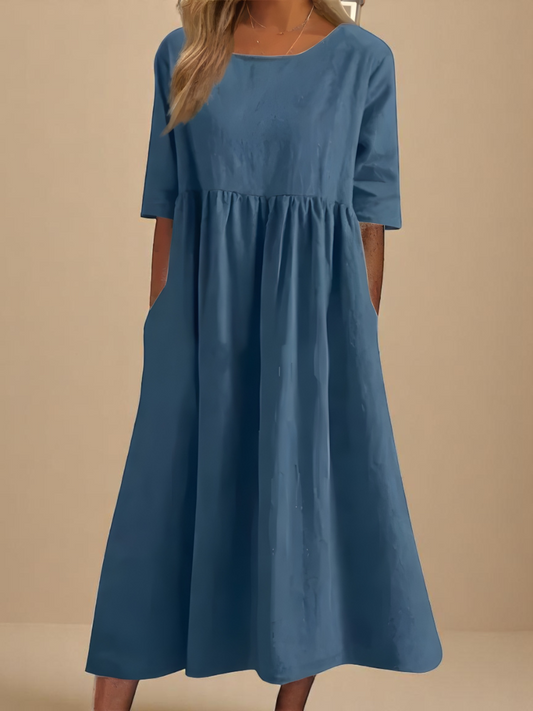 Morea - Airy Cotton Dress