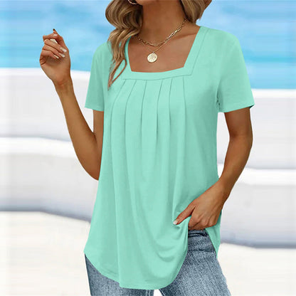 Amanda - Pleated Top
