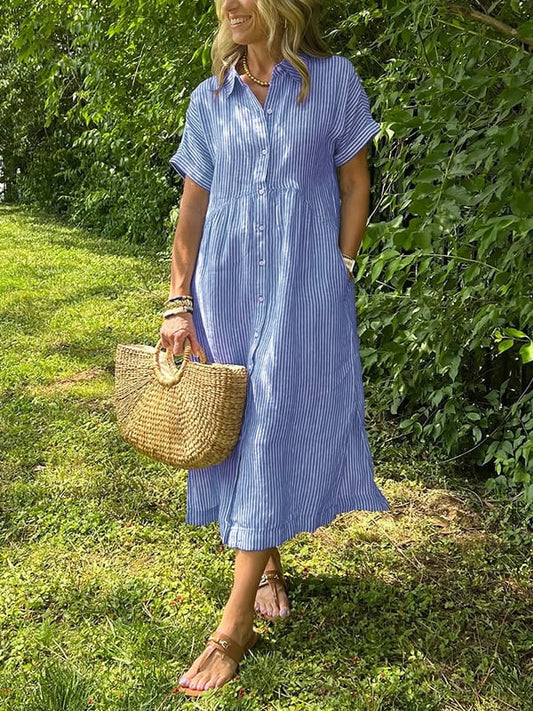 Angelica - Robe Rayée
