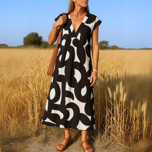 Valérie - Robe à Motif