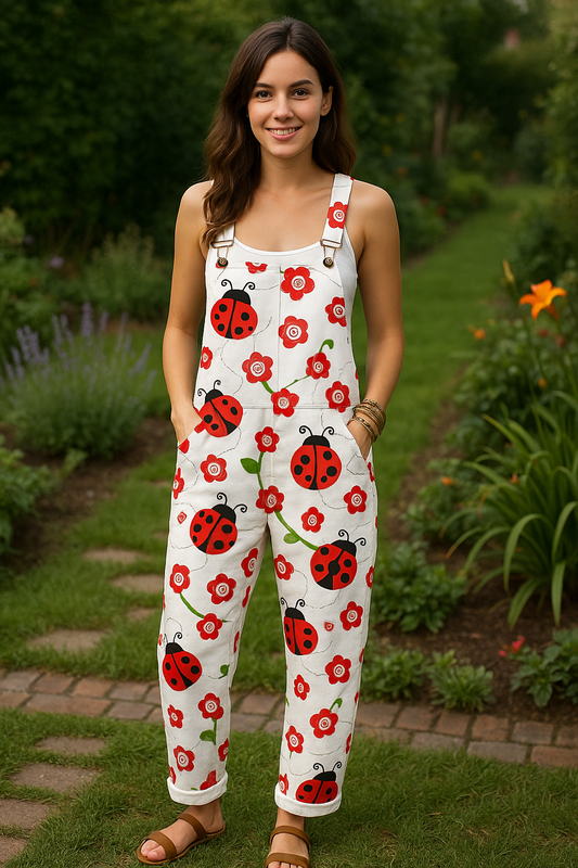 Millie - Salopette Coccinelle