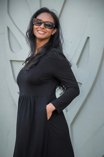 Lydia - Midi Jersey Dress