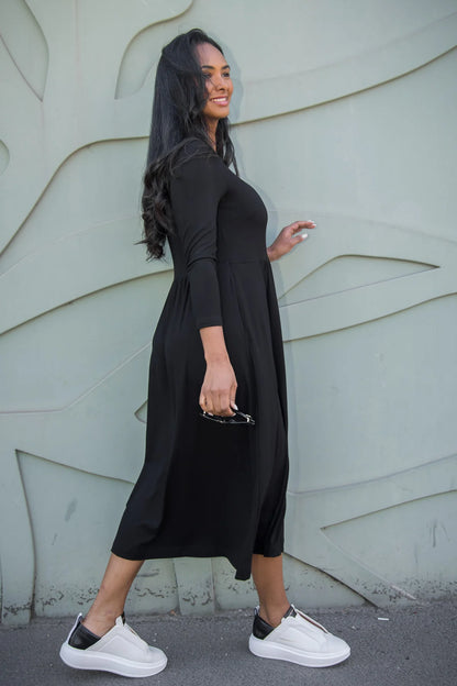 Lydia - Midi Jersey Dress
