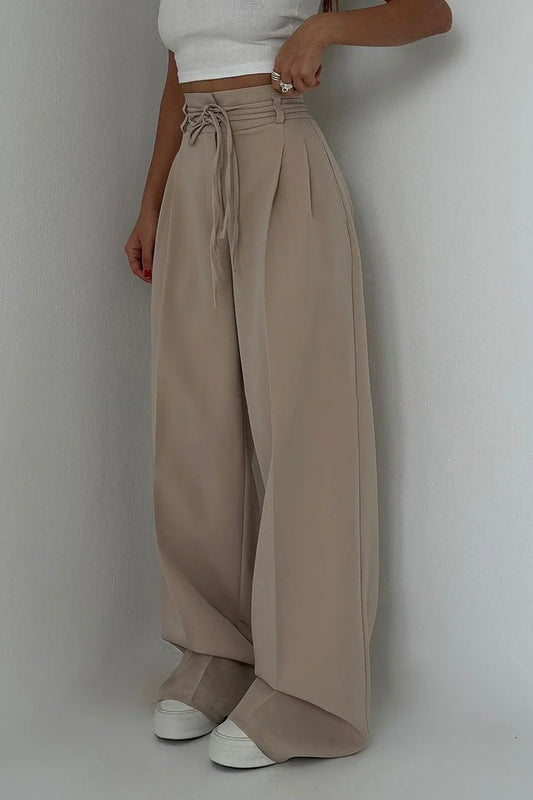 Sophia - Pleated pants
