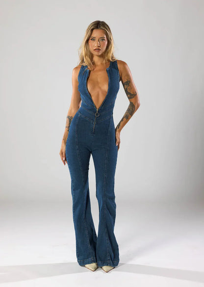 Astride - Denim jumpsuit