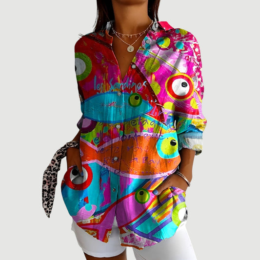 Karla™ | Chemisier à motifs colorés