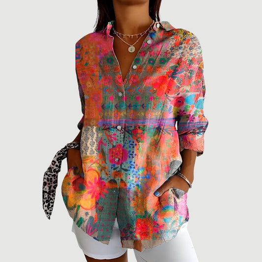 Alma™ | Chemisier à motifs colorés