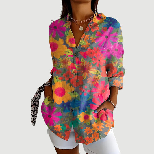 Elva™ | Chemisier à motifs colorés