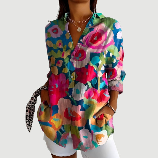 Anna™ | Chemisier à motifs colorés