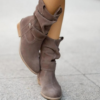 Camille| Bottes en daim