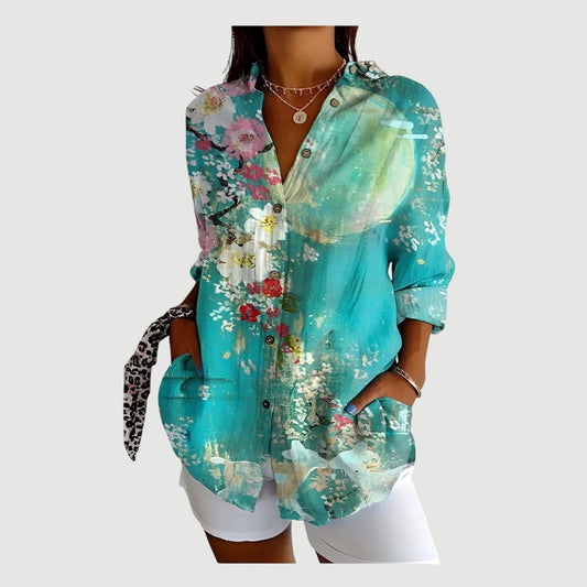Ella™ | Chemisier à motifs colorés